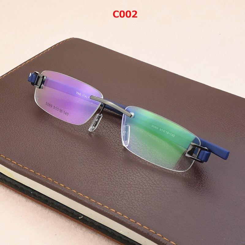 Frameless Eye Glasses Frames Elastic Mirror legs For Men And Women- Unique and Classy
