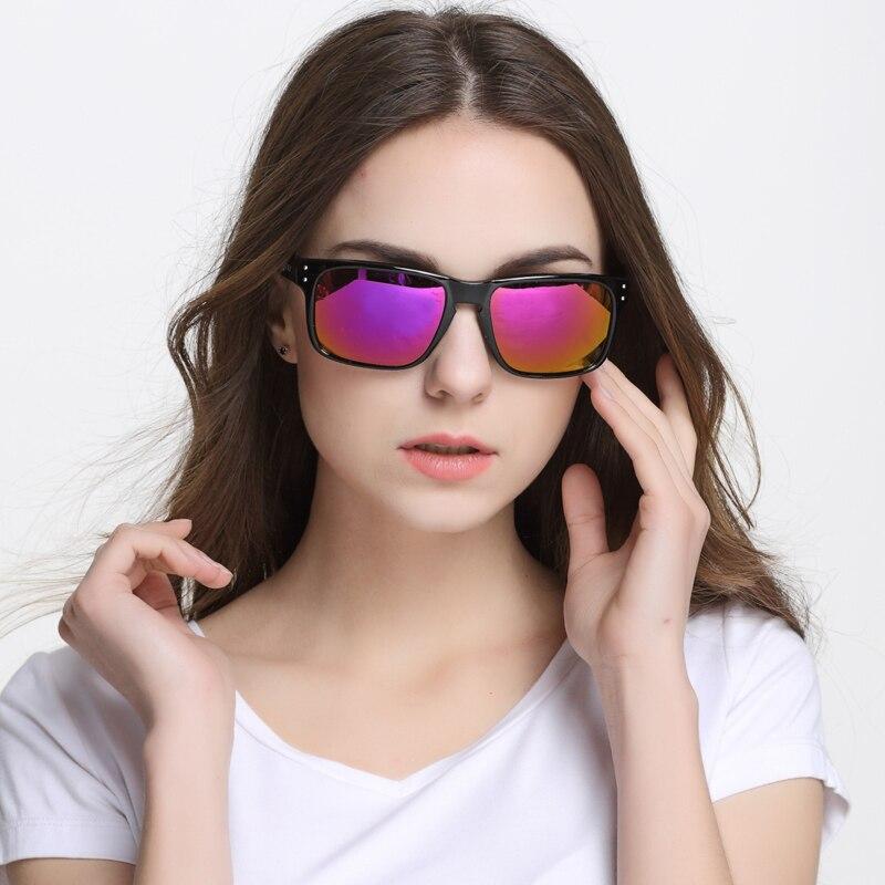 Stylish Purple Square Mirror Sunglasses For Women -Unique and Classy
