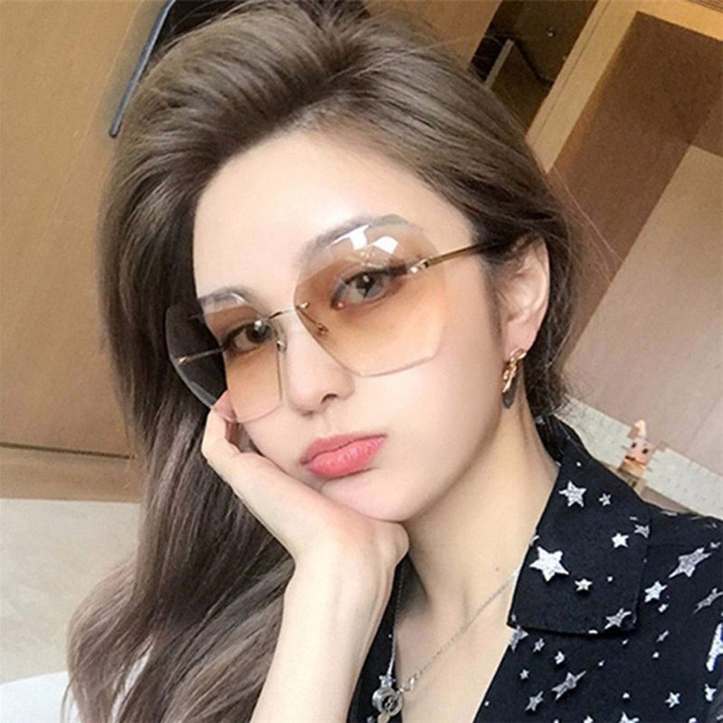 Transparent sunglasses hot sale for women