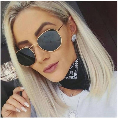 Fashionable Mirror Square Sunglasses For Men And Women-Unique and Classy