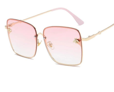 Most Stylish Square Bee Gradient Sunglasses For Women-Unique and Classy