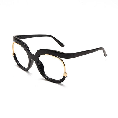 Classic Cool Retro Fashion Unique Square Designer Frame Clear Lens Stylish Brand Sunglasses For Men And Women-Unique and Classy