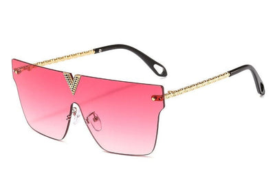 Luxury Oversized Fashion Brand Sunglasses For Unisex-Unique and Classy