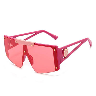 2021 New Luxury Brand One Piece Shield Sunglasses For Women -Unique and Classy