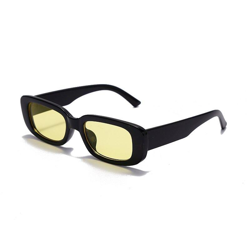 Trendy Vintage Small Rectangle Retro Frame Brand Designer Sunglasses For Men And Women-Unique and Classy