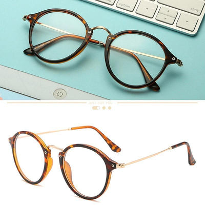 Buy Round Oval Antiblue Eyeglasses For Men Women