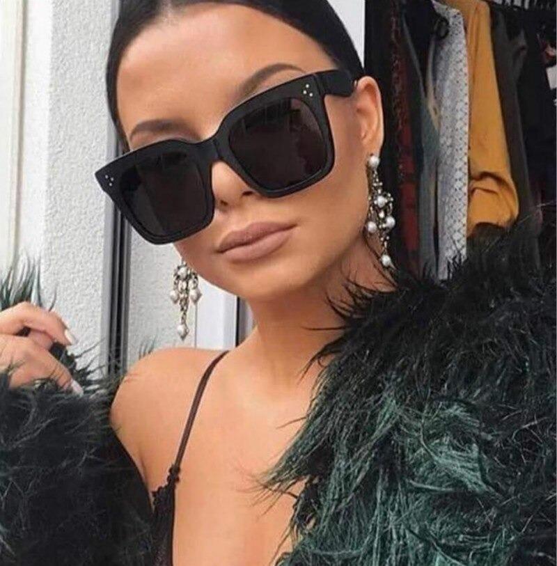 2020 Retro Style Brand Design Big Box Cat Eye Sunglasses For Men And Women-Unique and Classy