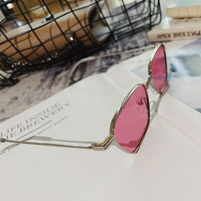 2020 Fashion Small Square Rimless  Metal Frame Sunglasses For Men And Women-Unique and Classy
