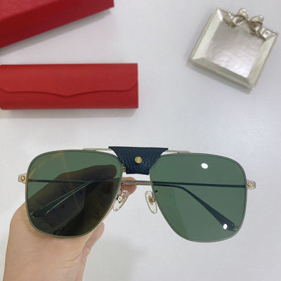 2021 Designer Brand Classic Square Metal Frame High Quality Stylish Vintage Retro Fashion Sunglasses For Men And Women-Unique and Classy