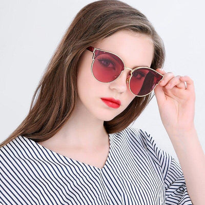2021 Classic Vintage Brand Small Frame Round Designer UV400 Driving Sunglasses For Men And Women-Unique and Classy