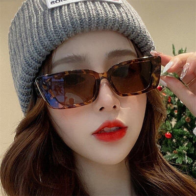 2021 New Trendy Cat Eye Fashion Small Rectangle Designer Brand Sunglasses For Men And Women-Unique and Classy