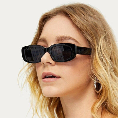 2021 Luxury Vintage Brand Retro Small Rectangle Frame Sunglasses For Unisex-Unique and Classy