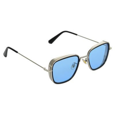 KB Aqua Blue And Black Premium Edition Sunglasses For Men And Women-Unique and Classy