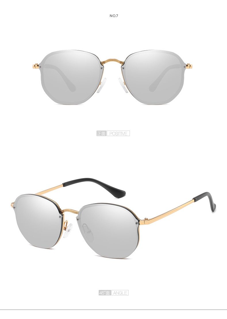 Stylish Blaze Round Metal Sunglasses For Women-Unique and Classy