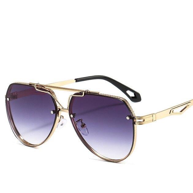 2021 New Luxury Retro Fashion Classic Vintage Stylish Gradient Lens High Quality Brand Designer Sunglasses For Men And Women-Unique and Classy