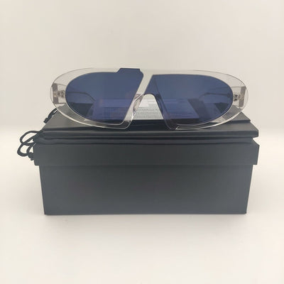 Retro Oval Acetate Frame Sunglasses For Unisex-Unique and Classy
