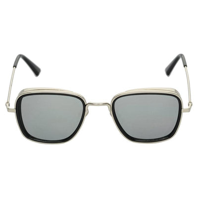 KB Grey And Silver Premium Edition Sunglasses For Men And Women-Unique and Classy