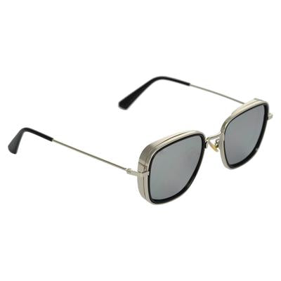 KB Grey And Silver Premium Edition Sunglasses For Men And Women-Unique and Classy
