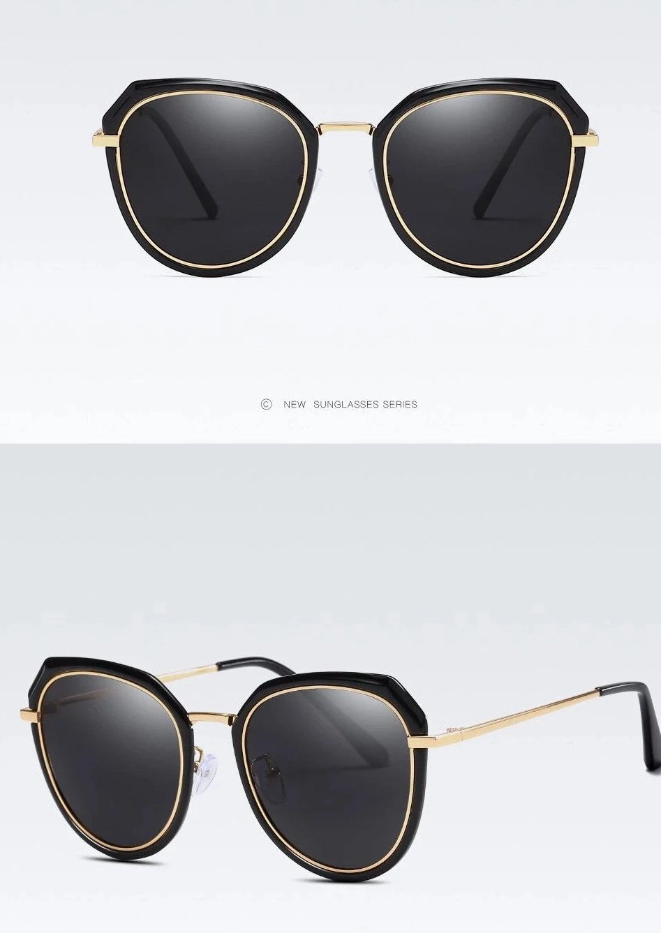 Stylish Vintage Mirror Sunglasses For Women-Unique and Classy