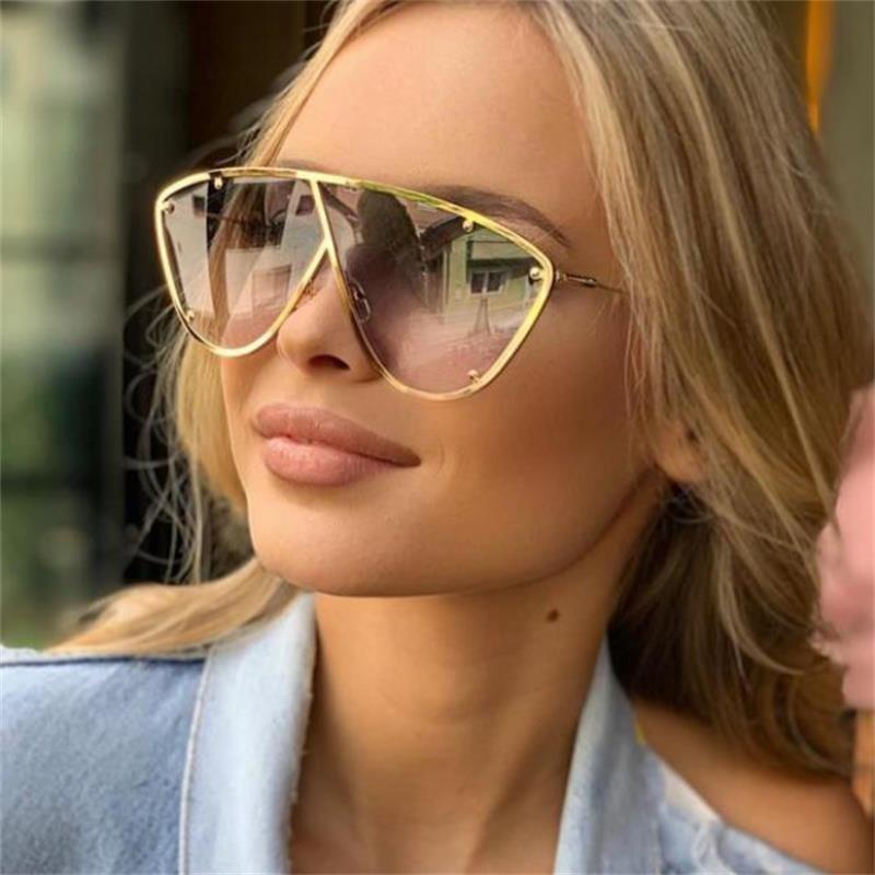 Vintage High Quality Retro Fashion Big Frame Luxury Brand Designer Sunglasses For Men And Women-Unique and Classy