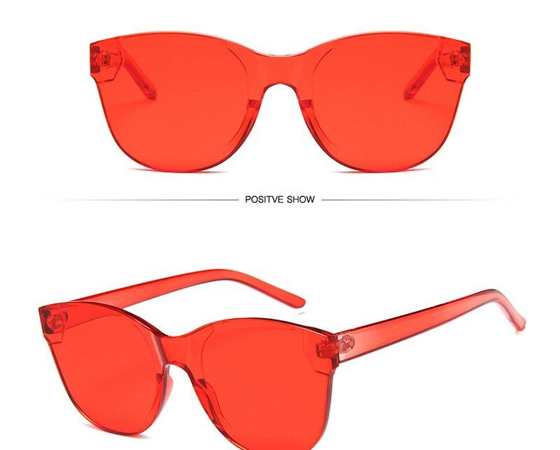 Stylish Rim Less Candy Blaze Sunglasses For Men And Women-Unique and Classy