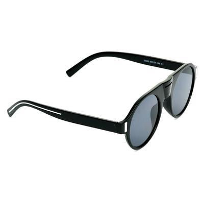 Round Black And Black Sunglasses For Men And Women-Unique and Classy