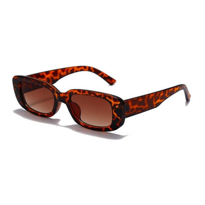 Trendy Vintage Small Rectangle Retro Frame Brand Designer Sunglasses For Men And Women-Unique and Classy