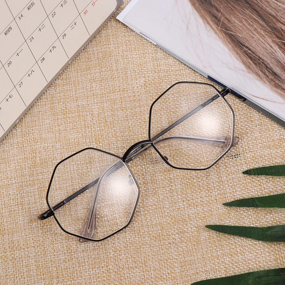 New Fashion Eyeglasses Hexagon Frame Reading Glasses Eyewear Men and Women - Unique and Classy