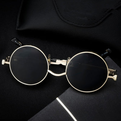 Classic Wilcox Black Gold Eyewear For Men And Women-Unique and Classy