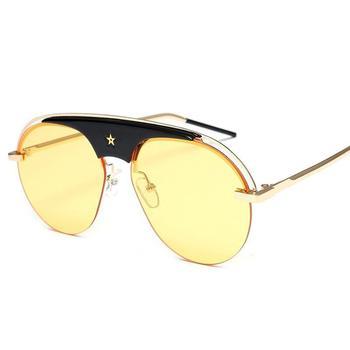 Saltbae Star Pentagram Metal Sunglasses For Men And Women -Unique and Classy