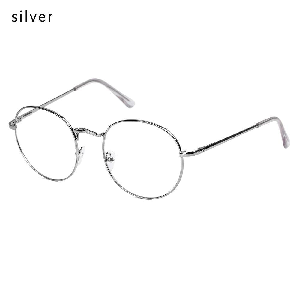 New Fashion Eyeglasses Round Metal Frame Reading Glasses Eyewear Vintage Women Men - Unique and Classy