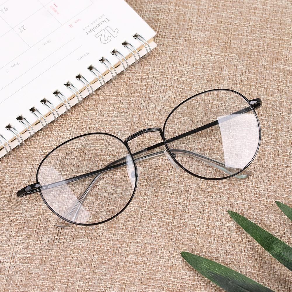 New Fashion Eyeglasses Round Metal Frame Reading Glasses Eyewear Vintage Women Men - Unique and Classy
