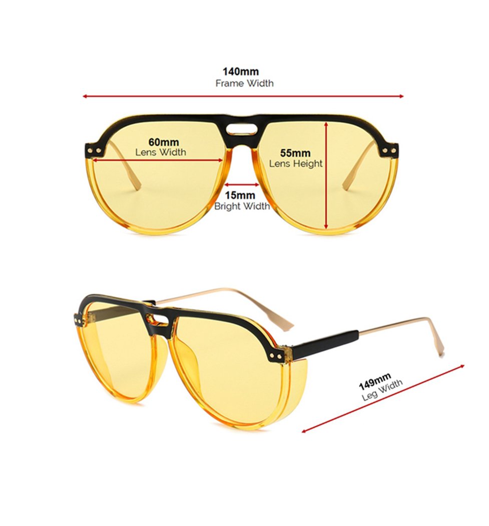 Classic Transparent Sunglasses For Women-Unique and Classy