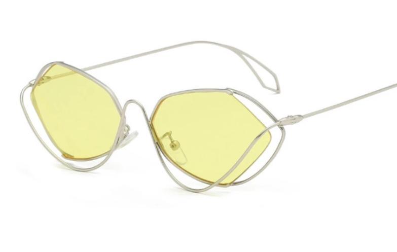 New Stylish Polygon Gradient Sunglasses For Women-Unique and Classy