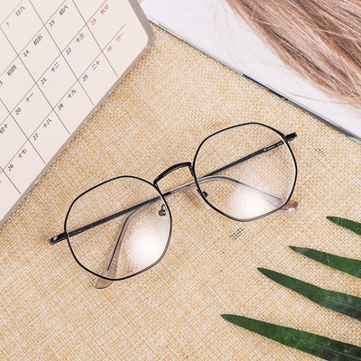 New Hexagon Eyeglasses Frame Reading Glasses Eyewear Men and Women - Unique and Classy