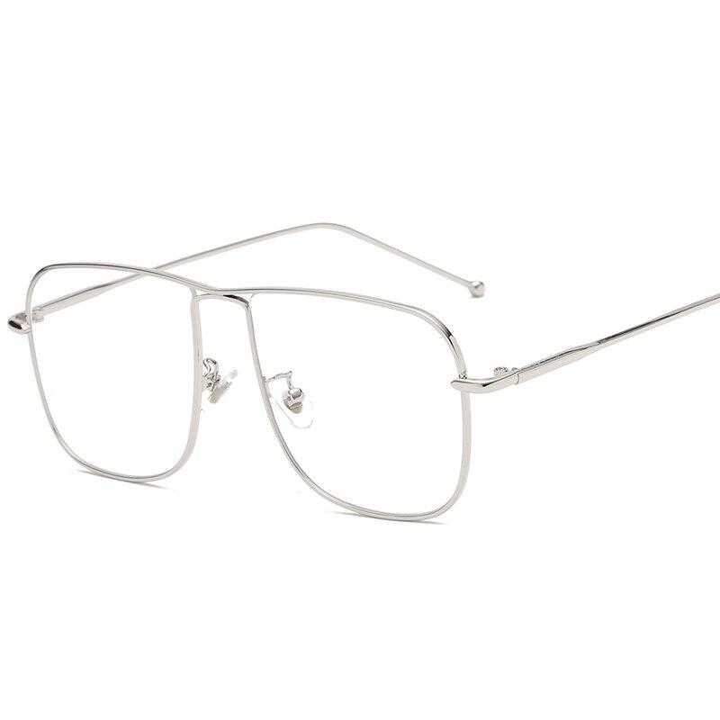 Retro Oversize Square Metal Reading glasses For Men And Women-Unique and Classy