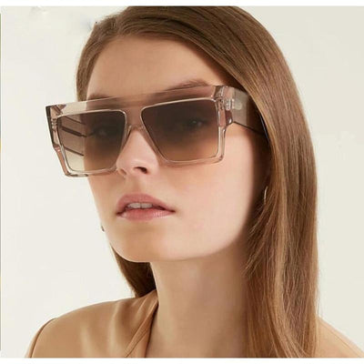 Classic Oversized Vintage Square Sunglasses For Men And Women-Unique and Classy