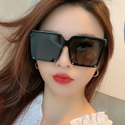 2021 New Vintage Classic Oversized Square Frame Fashion Gradient Sunglasses For Men And Women-Unique and Classy