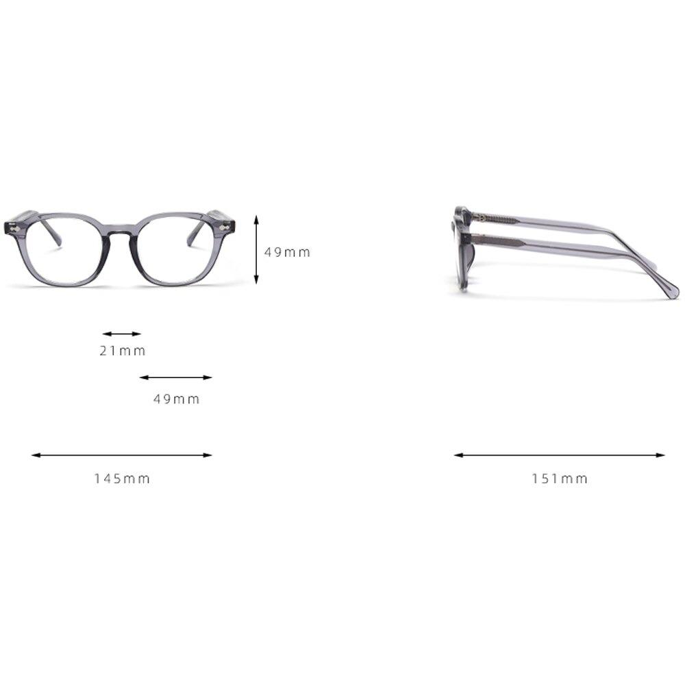 Brand Design Square Acetate Glasses Frame For Men And Women-Unique and Classy