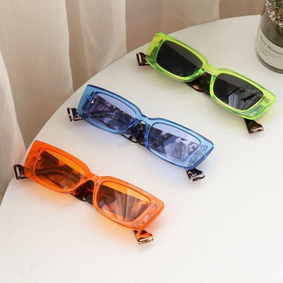 2021 New Trendy Cat Eye Fashion Small Rectangle Designer Brand Sunglasses For Men And Women-Unique and Classy