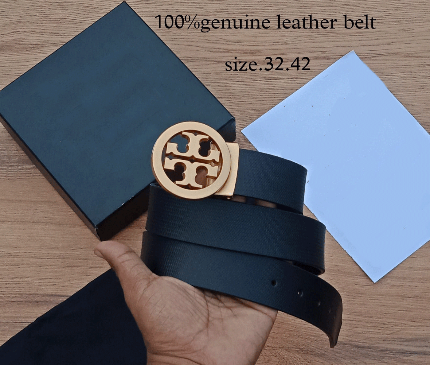 Vintage Design Round Pattern Leather Strap Belt For Men's-Unique and Classy