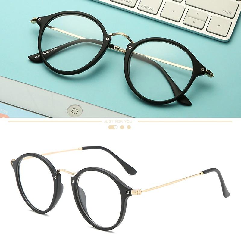 Buy Round Oval Antiblue Eyeglasses For Men Women