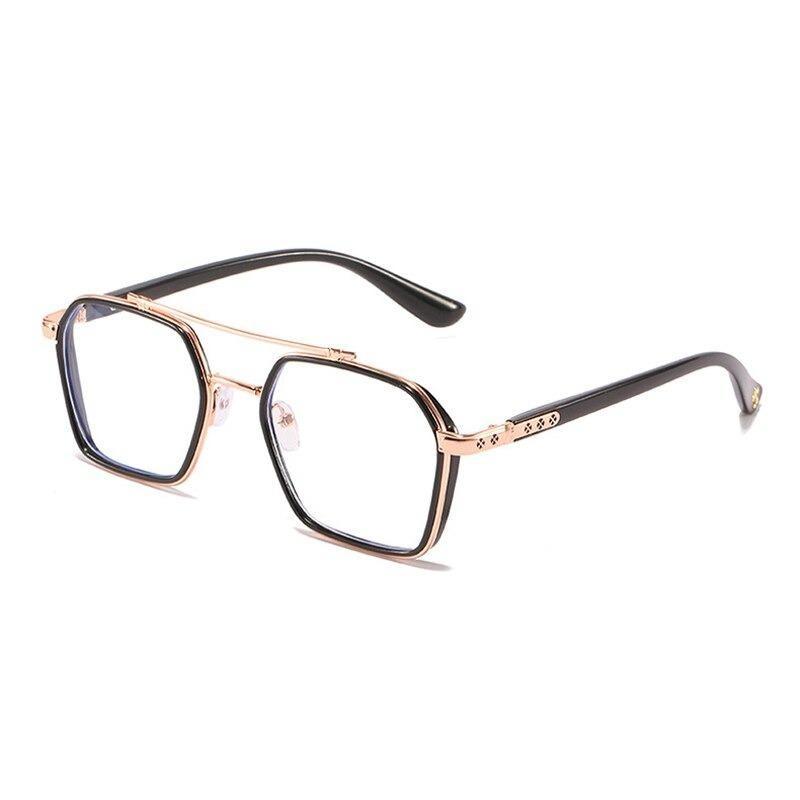 Classic Myopia Glasses Parallel Bar Prescription Glasses Frames Optical Eyewear