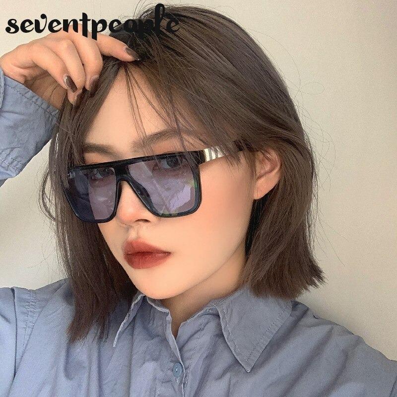 Luxury Brand Trendy One-Piece Sunglasses For Men And Women-Unique and Classy