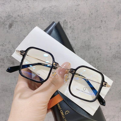 Star Money Small Ultra Light Pure Titanium Glasses For Unisex-Unique and Classy