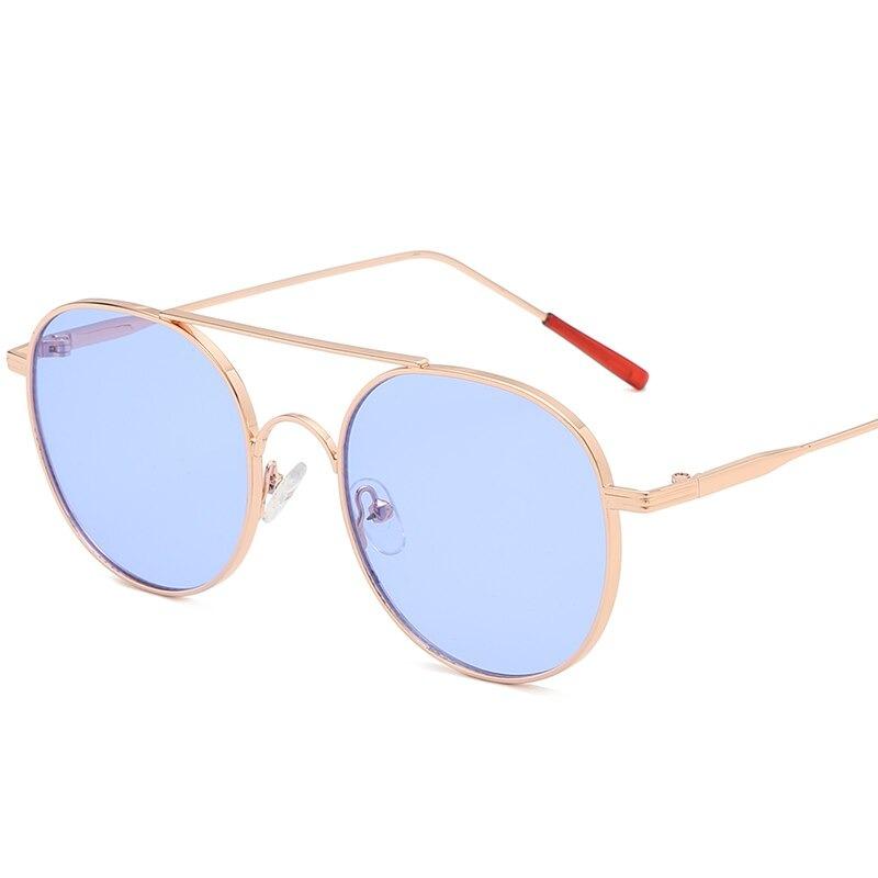 2020 New Trendy Round Metal Frame Top Vintage Brand Designer Sunglasses For Unisex-Unique and Classy