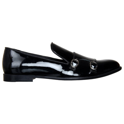 Patent Monk Strap Slip On For Men-Unique And Classy