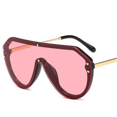 Stylish Oval Transparent Sunglasses For Men And Women-Unique and Classy