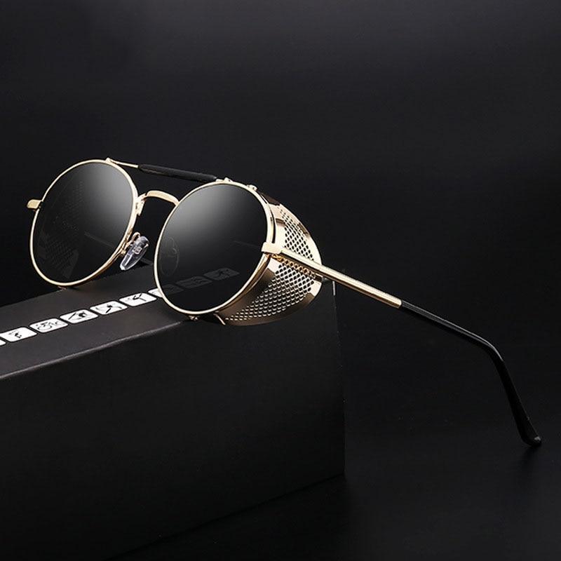 Latest Round Steampunk Sunglasses For Men And Women-Unique and Classy