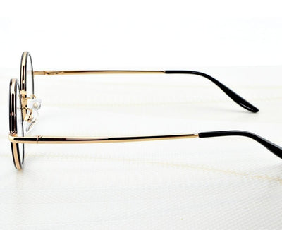 Round Reading Glasses Titanium Spectacles - Unique and Classy